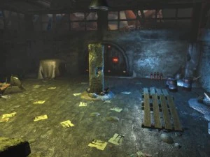 game ready destroyed column 3D Model
