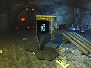 low poly call box Model 3D