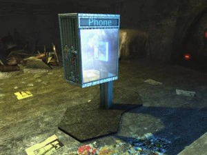 low poly call box 3D Model