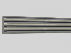 low poly sci fi lamp 3D Model