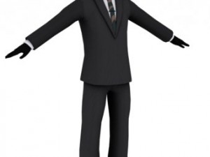 man in suit 3D मॉडल