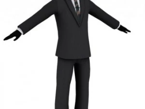 man in suit 3D Model