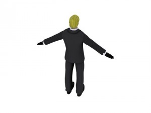 man in suit 3D मॉडल
