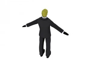 man in suit 3D Model