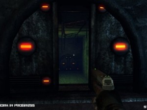 low poly gate 3D 모델