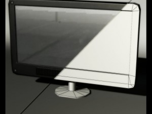 game ready monitor 3D-Modell