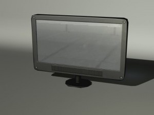 game ready monitor Model 3D