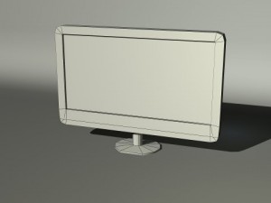 game ready monitor Model 3D