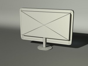 game ready monitor Model 3D
