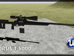 orsis t5000 ue4 ready Model 3D