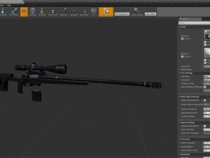 orsis t5000 ue4 ready 3D Model