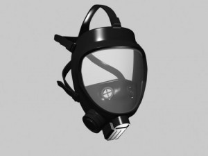 gas mask Model 3D