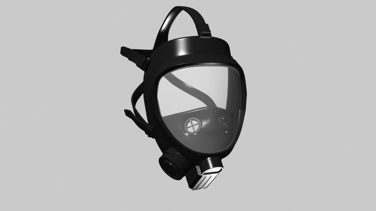 Gas Mask 3d Model In Assault Rifles 3dexport