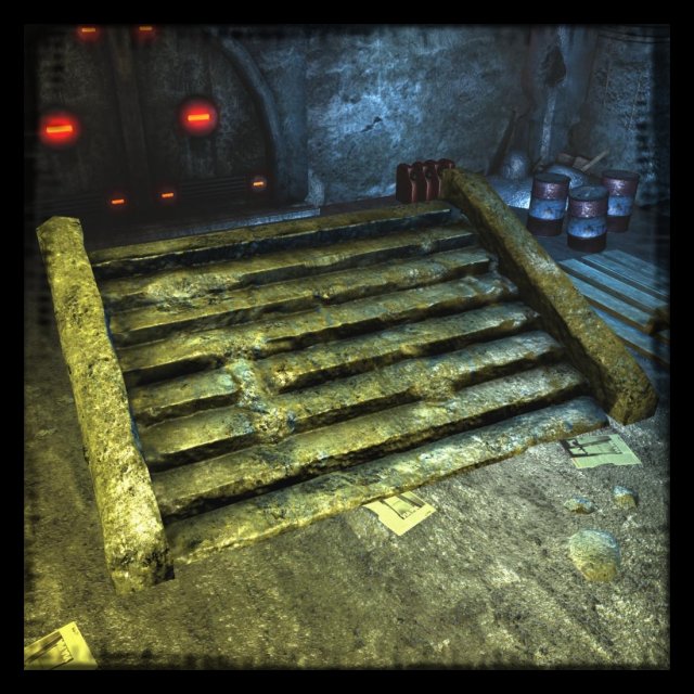 stone staircase 3D Model .c4d .max .obj .3ds .fbx .stl .blend