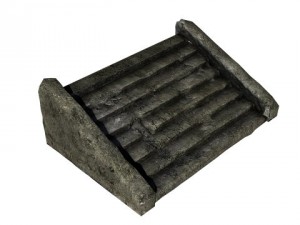 stone staircase 3D Model