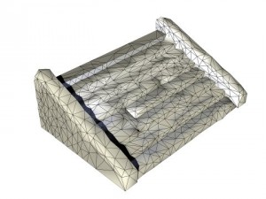 stone staircase 3D Model
