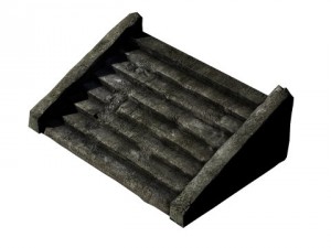 stone staircase 3D Model