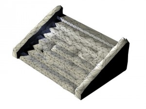 stone staircase 3D Model