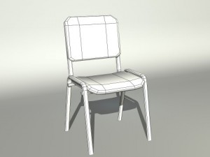 game ready chair Modèle 3D