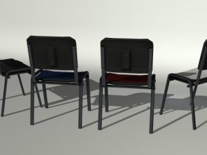 game ready chair Modèle 3D