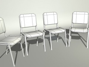game ready chair Modèle 3D