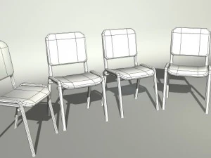 game ready chair 3D Model