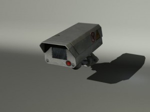 security camera Model 3D