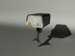 security camera Model 3D