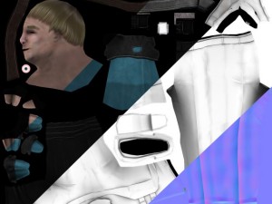 a man in a shirt 3D Модель