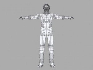a man in a shirt 3D Модель