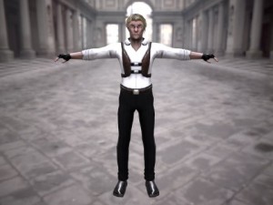 a man in a shirt 3D Модель