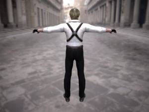 a man in a shirt 3D Модель
