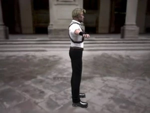 a man in a shirt 3D Model