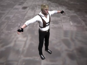 a man in a shirt 3D Модель