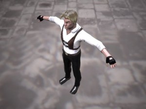 a man in a shirt 3D Модель