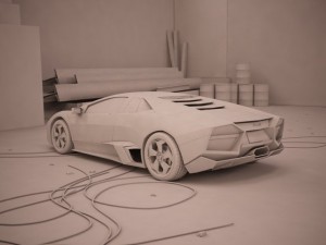 lamborghini reventon Modello 3D