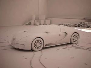 bugatti veyron 3D Model
