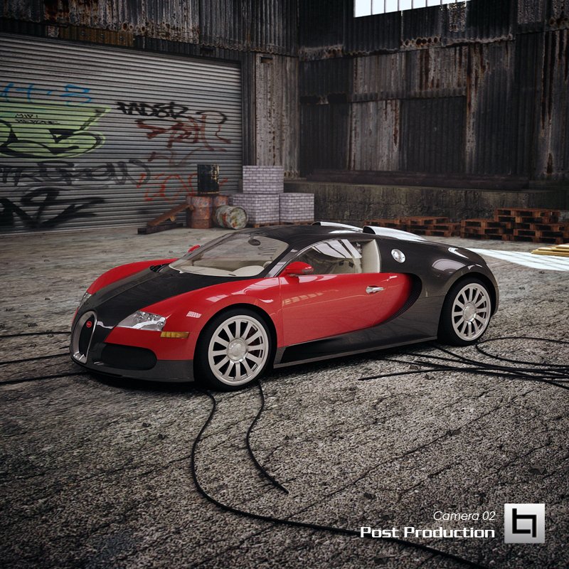 Bugatti veyron 3d model
