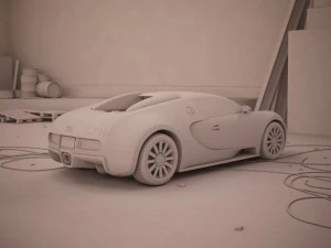 bugatti veyron 3D Model
