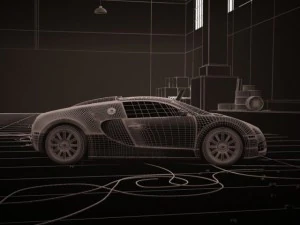 bugatti veyron 3D Model