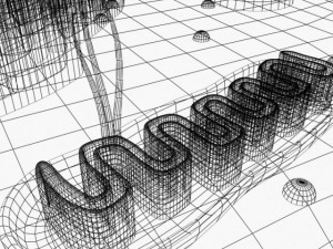 animal cell structure Model 3D