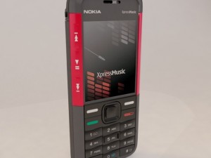 nokia 5310 3Dモデル