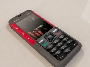 nokia 5310 3Dモデル