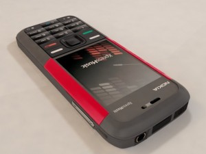 nokia 5310 3Dモデル