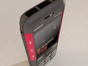 nokia 5310 3Dモデル