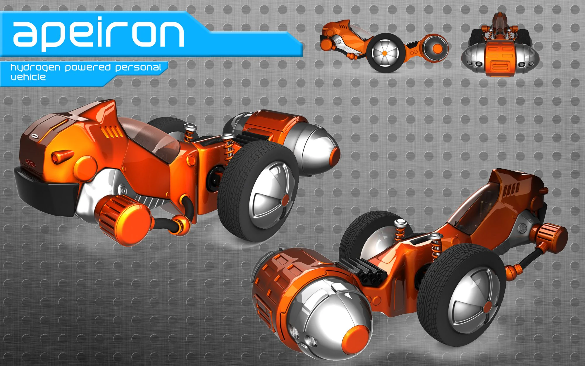 apeiron concept vehicle 3D Model .c4d .max .obj .3ds .fbx .stl .blend 
