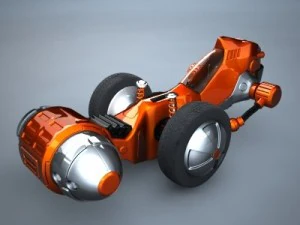 apeiron concept vehicle 3D Model