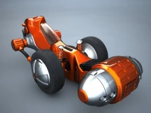 apeiron concept vehicle 3D Model