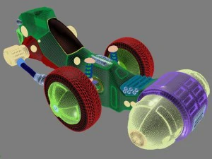 apeiron concept vehicle 3D Model
