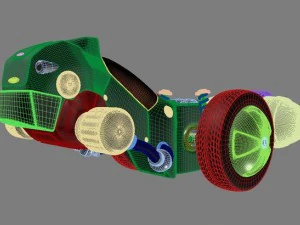 apeiron concept vehicle 3D Model